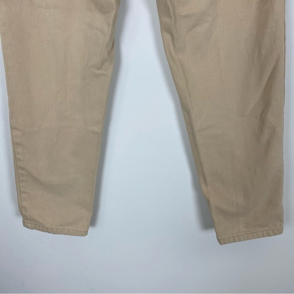 VINTAGE 90s LEVI’S 550 Relaxed Fit Tapered Leg Tan Khaki Denim Jeans size 7 - Picture 4 of 9